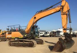 case CX350C Excavator to be transported to Mount Isa